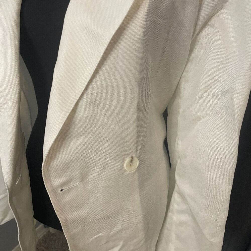 145. Peruvian Connection White Hastings Jacket, Size 16, NWT - Picture 2 of 7